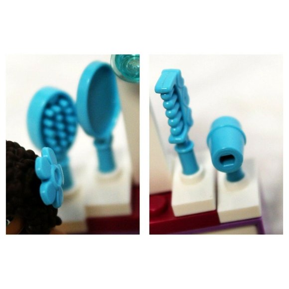 Lego Pack Friends Andrea's Bedroom 41009 Complete Set Minifig & Manual Hair - Picture 10 of 11